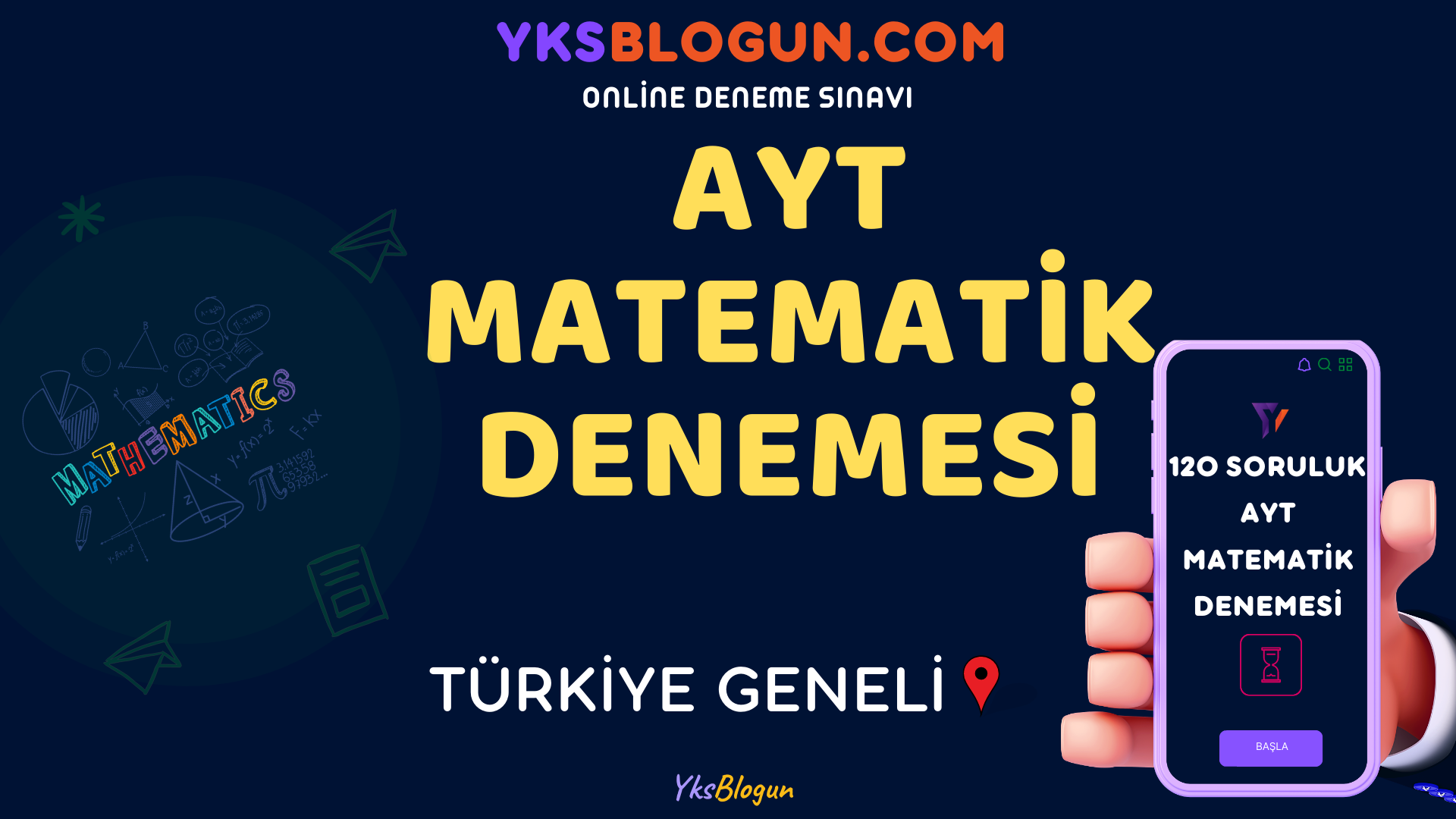 120 Soruluk 3 AYT Matematik Denemesi